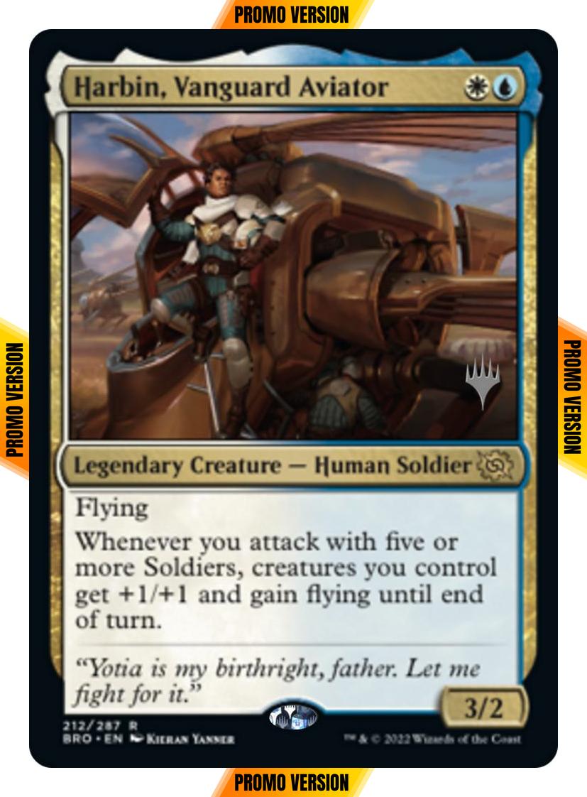 Harbin, Vanguard Aviator [212p] [Promo Pack] [The Brothers' War: Promos] [Non-Foil]