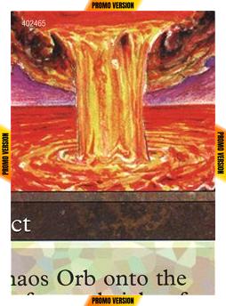 Ultra Pro Puzzle Cards - Chaos Orb (Version 5) [Promotional Cards] [Non-Foil]