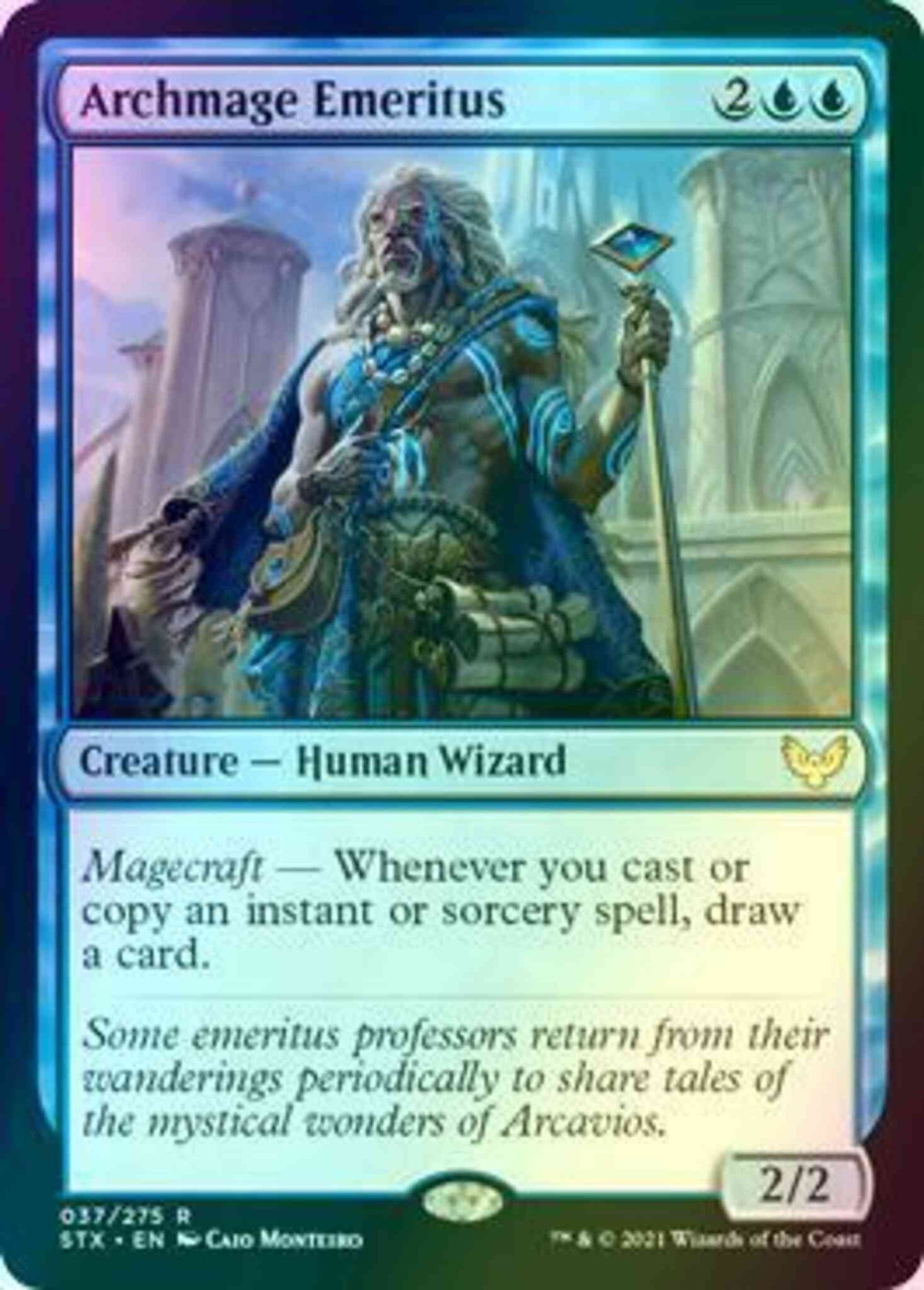 Archmage Emeritus [37] [Strixhaven: School of Mages] [Foil]
