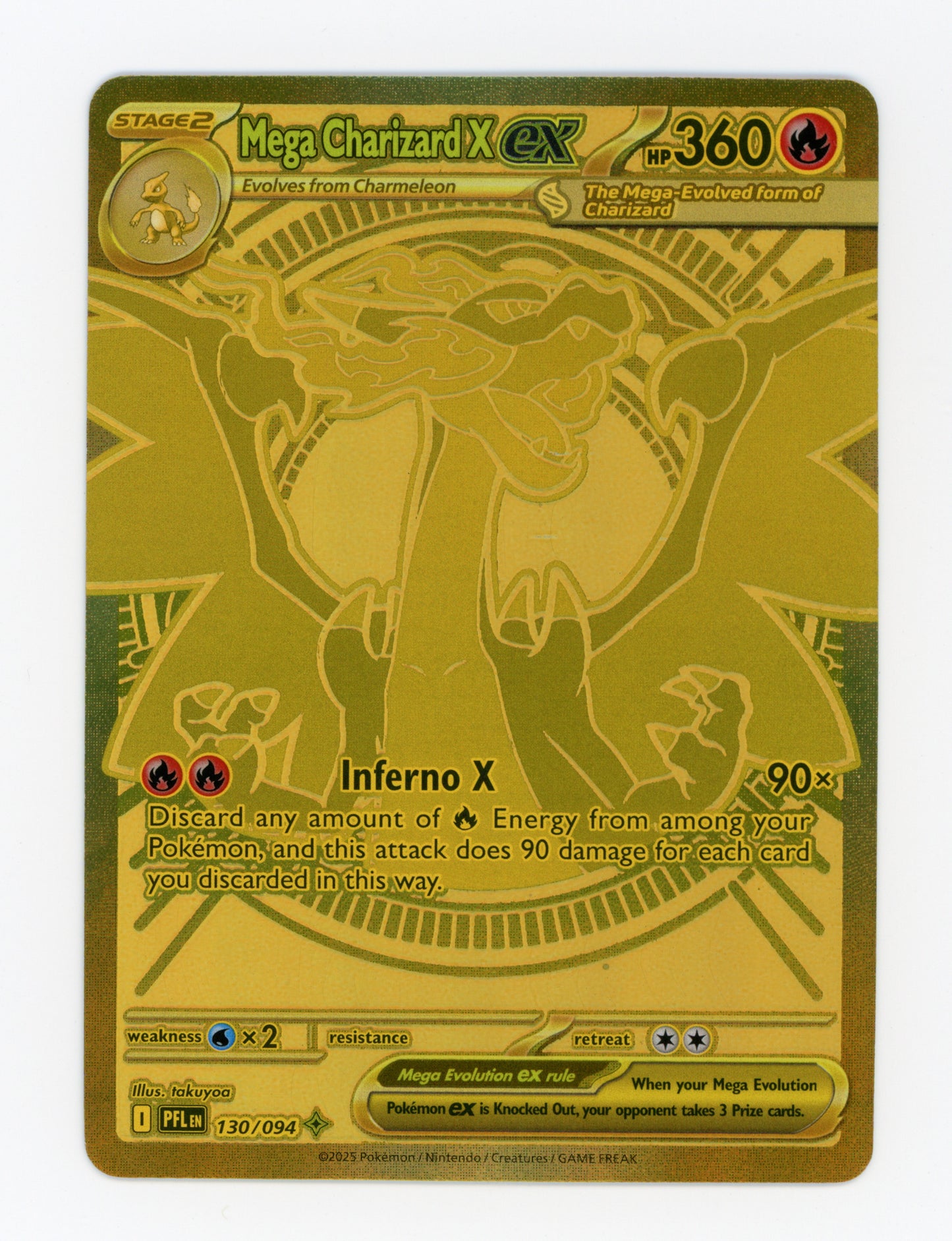 Mega Charizard X ex — Mega Hyper Rare — ID 18715