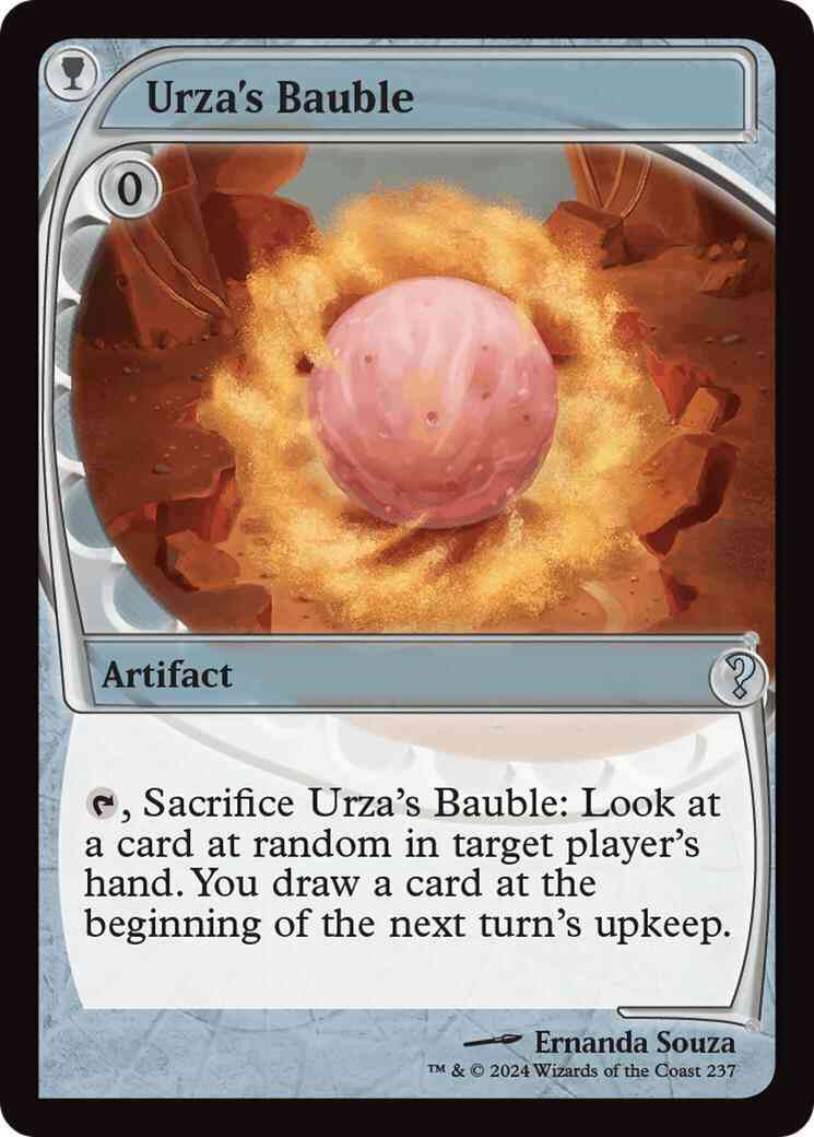 Urza's Bauble [237] [Future Frame] [Mystery Booster 2] [Foil]