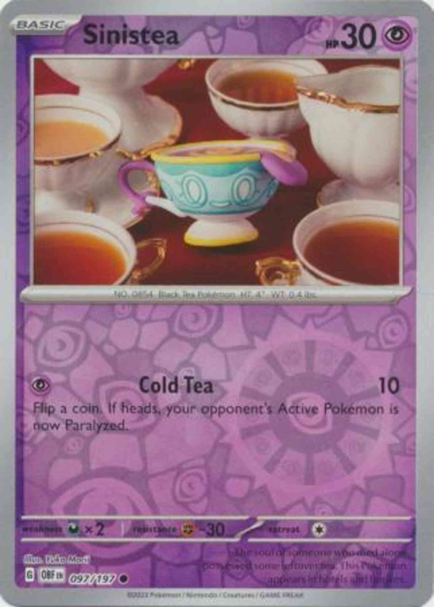 Sinistea - 097/197 - Common [sv03-097] [Reverse Holo]