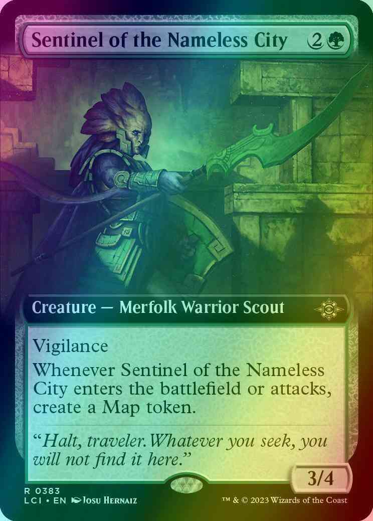 Sentinel of the Nameless City [383] [Extended Art] [The Lost Caverns of Ixalan] [Foil]