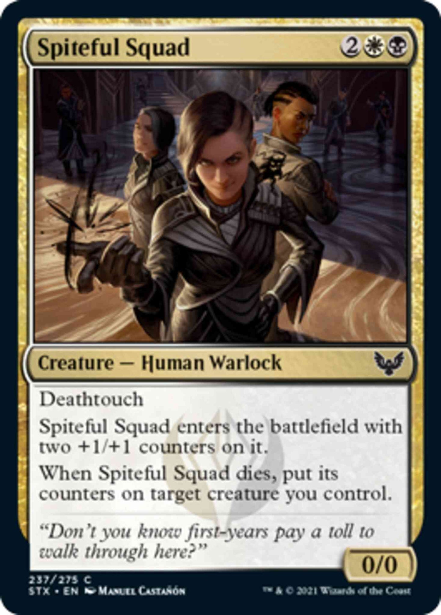 Spiteful Squad [237] [Strixhaven: School of Mages] [Non-Foil]