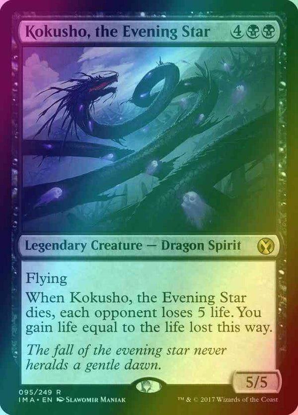 Kokusho, the Evening Star [95] [Iconic Masters] [Foil]
