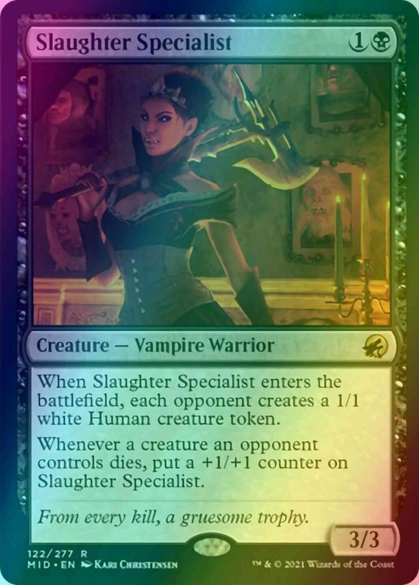 Slaughter Specialist [122] [Innistrad: Midnight Hunt] [Foil]