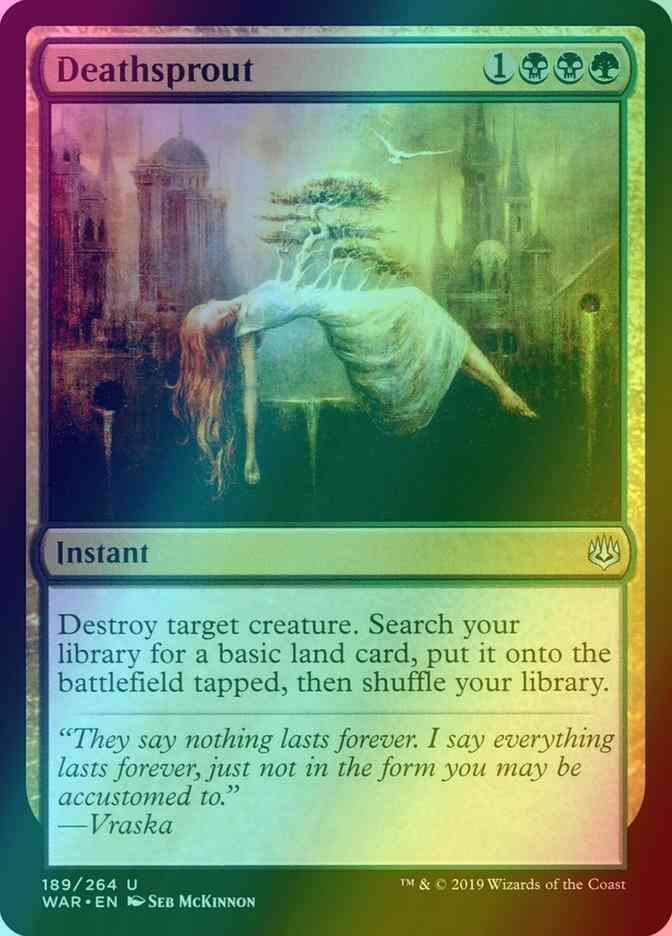 Deathsprout [189] [War of the Spark] [Foil]