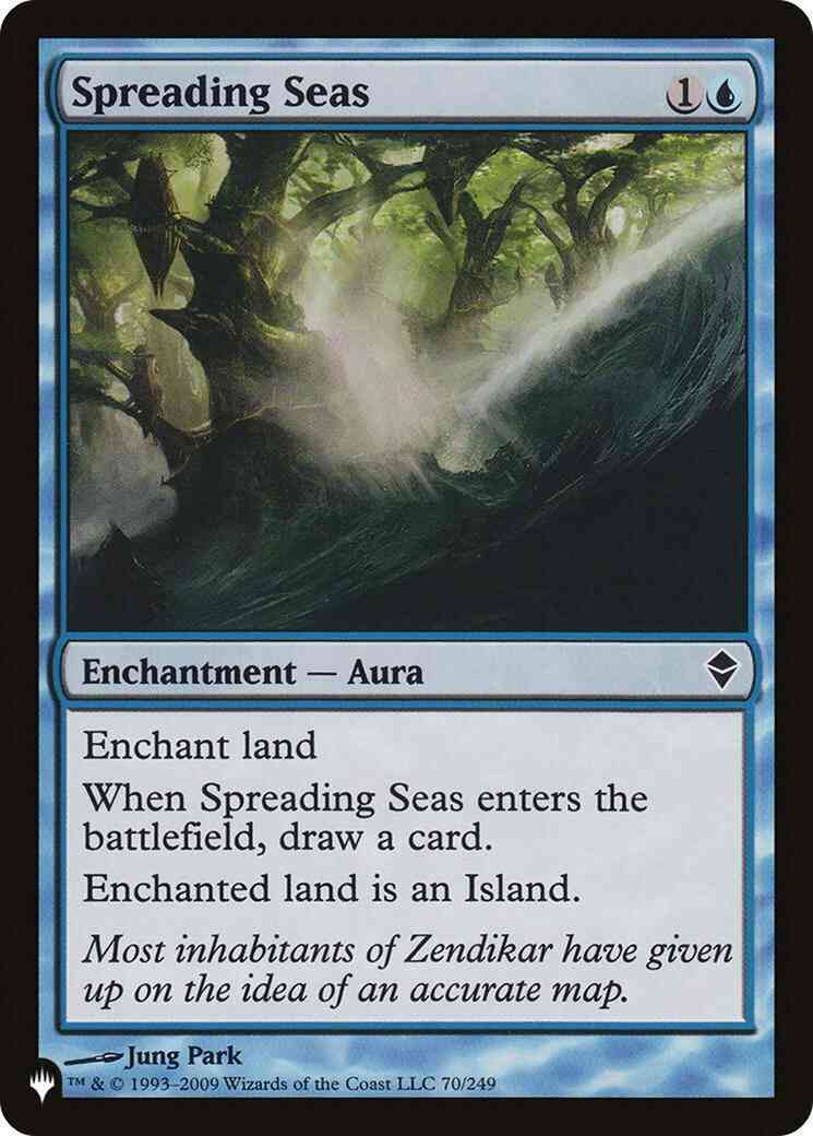 Spreading Seas [ZEN-70] [The List] [Non-Foil]