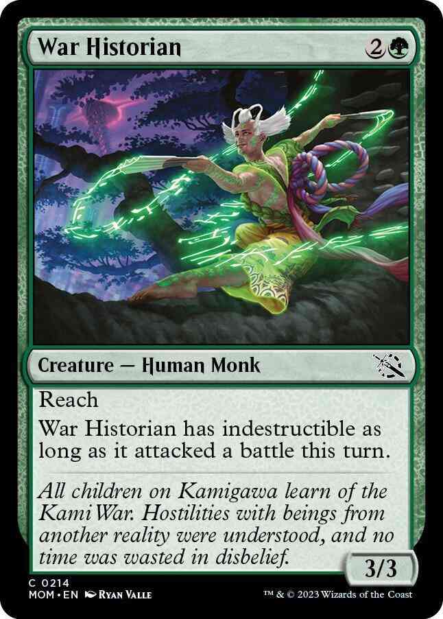 War Historian [214] [March of the Machine] [Non-Foil]