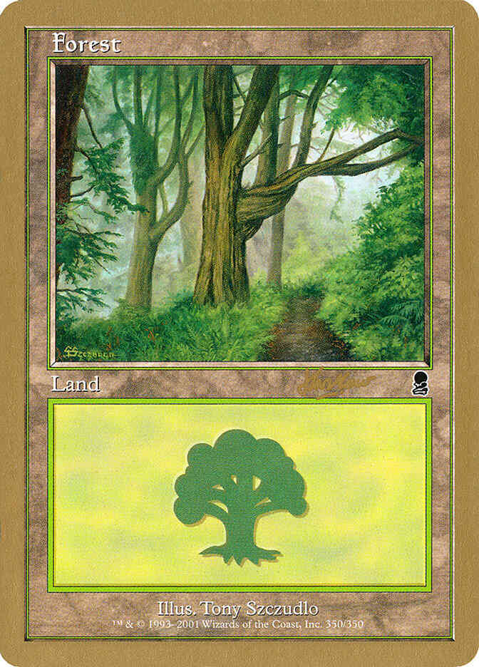 Forest [shh350] [Sim Han How] [350] [World Championship Decks 2002] [Non-Foil]
