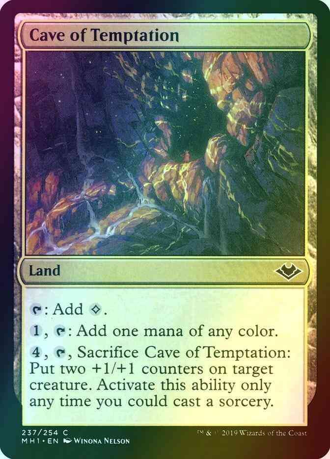 Cave of Temptation [237] [Modern Horizons] [Foil]