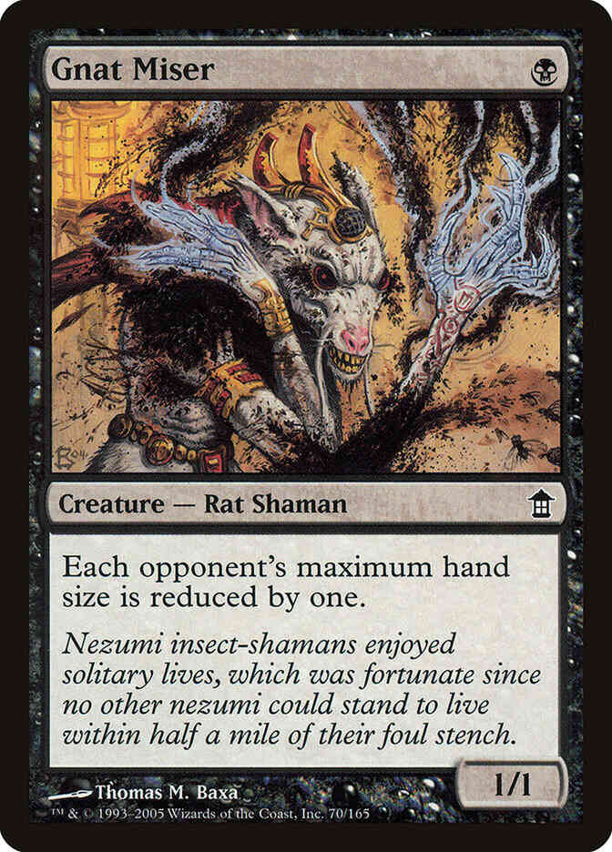 Gnat Miser [70] [Saviors of Kamigawa] [Non-Foil]