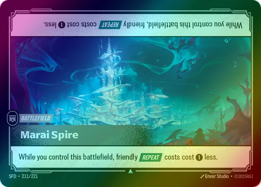 Marai Spire - 211/221 [Spiritforged] [Foil]