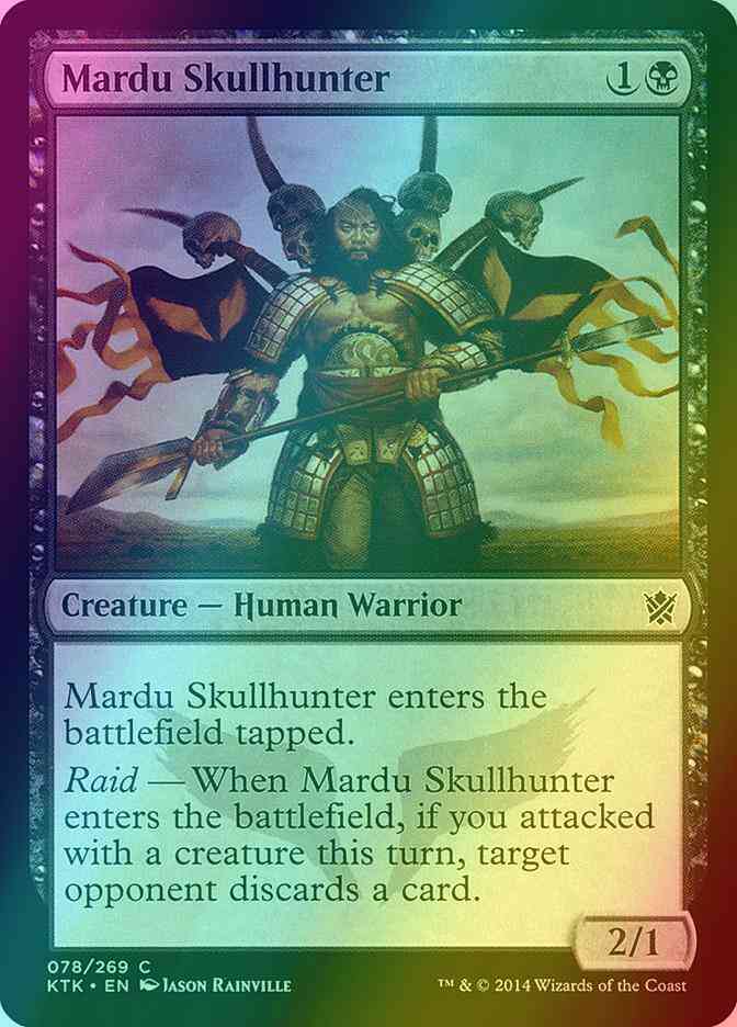 Mardu Skullhunter [78] [Khans Of Tarkir] [Foil]