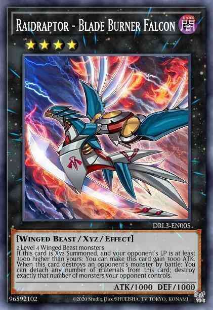 Raidraptor - Blade Burner Falcon - DLCS-EN101 - Common - 1st Edition