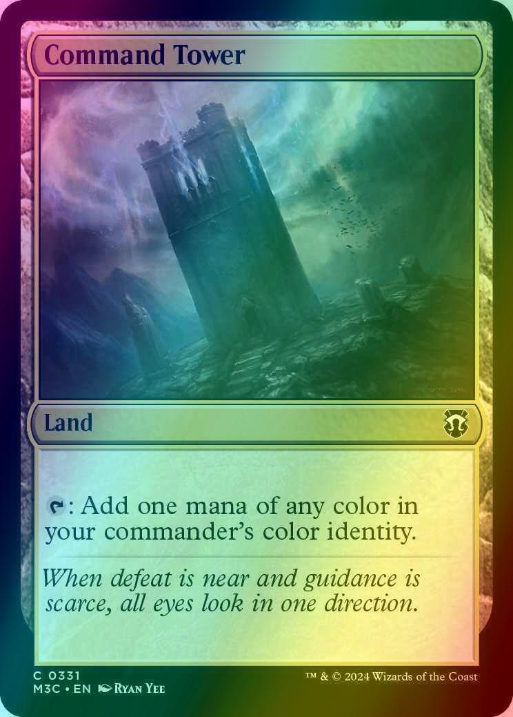 Command Tower [331] [Modern Horizons 3: Commander] [Ripple Foil]