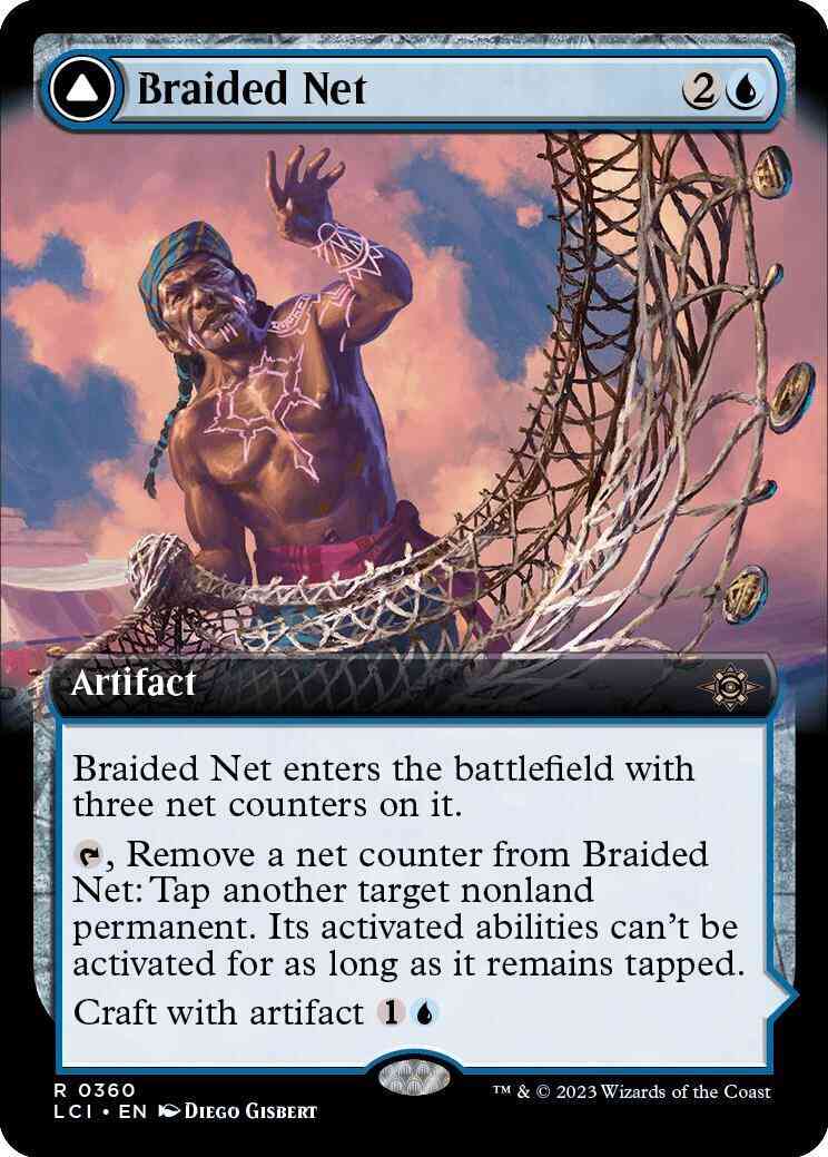 Braided Net // Braided Quipu [360] [Extended Art] [The Lost Caverns of Ixalan] [Non-Foil]