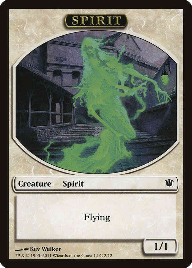 Spirit Token [02] [Innistrad Tokens] [Non-Foil]
