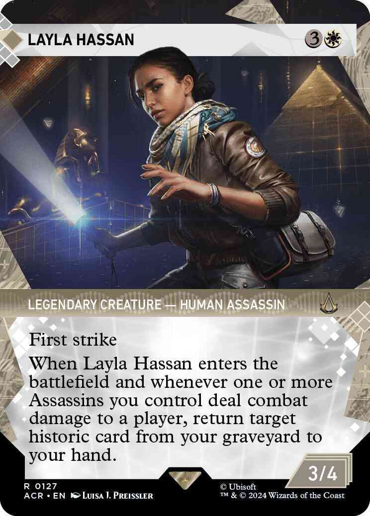 Layla Hassan [127] [Memory Corridor Showcase] [Assassin's Creed] [Non-Foil]