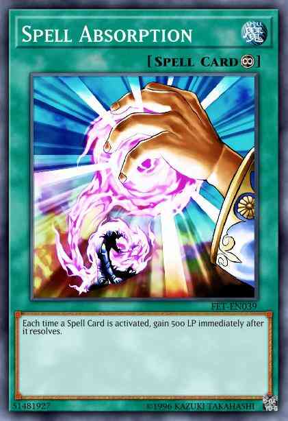 Spell Absorption - FET-EN039 - Ultimate Rare - 1st Edition