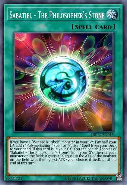 Sabatiel - The Philosopher's Stone - DRLG-EN015 - Super Rare - Unlimited