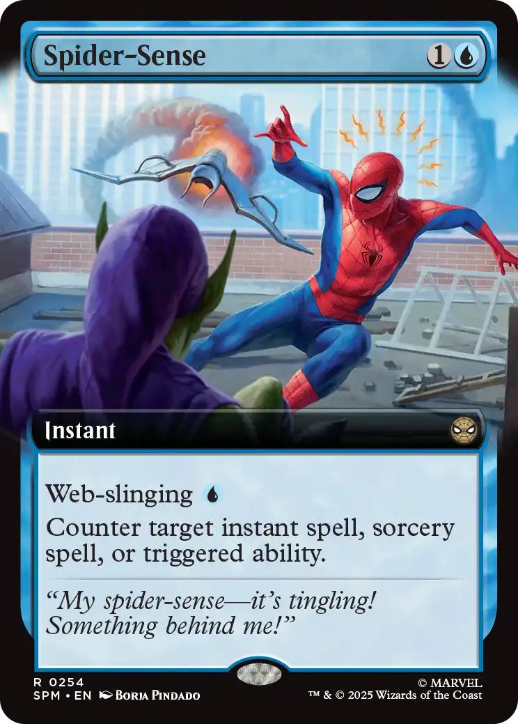 Spider-Sense [254] [Extended Art] [Marvel's Spider-Man] [Non-Foil]