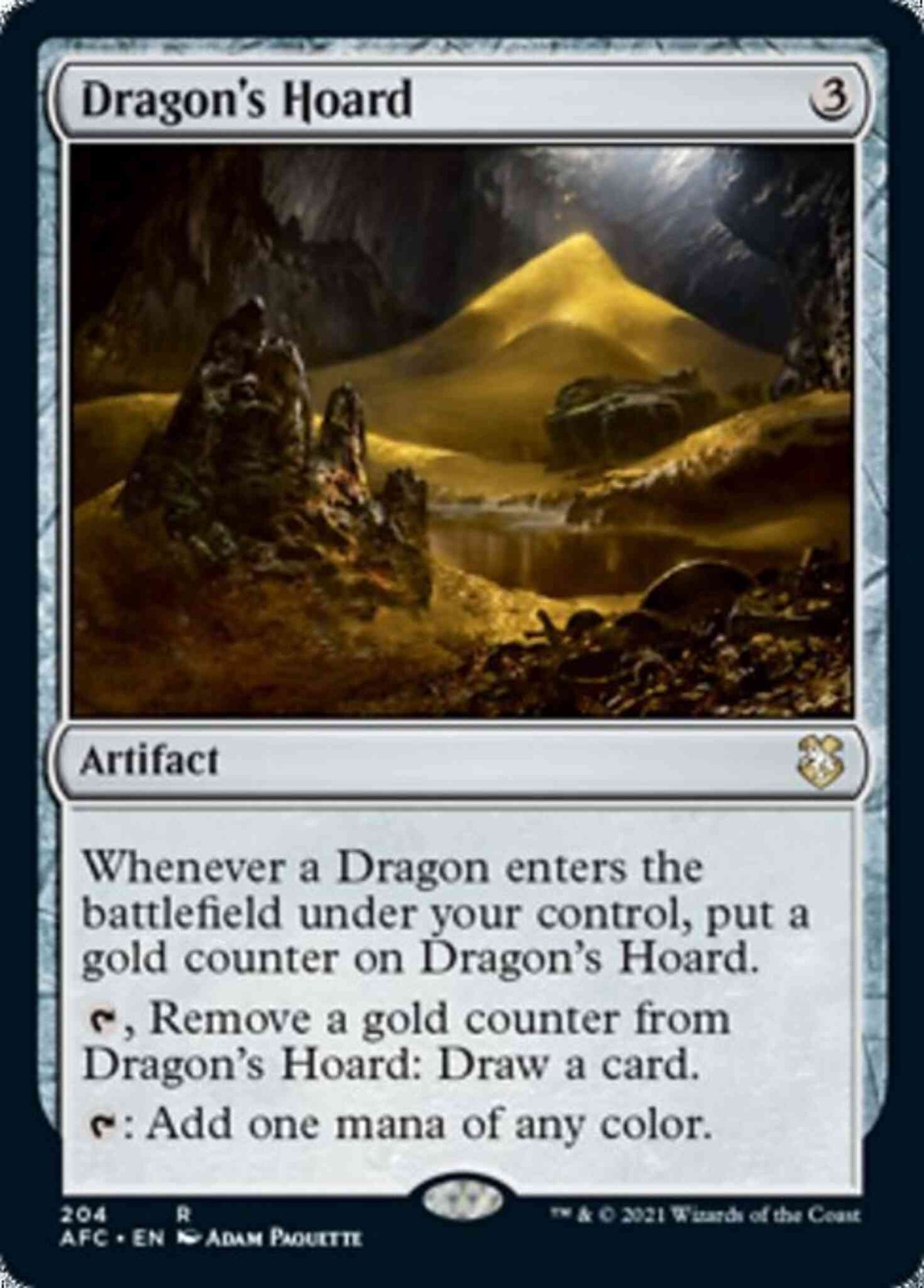 Dragon's Hoard [204] [Adventures in the Forgotten Realms Commander] [Non-Foil]