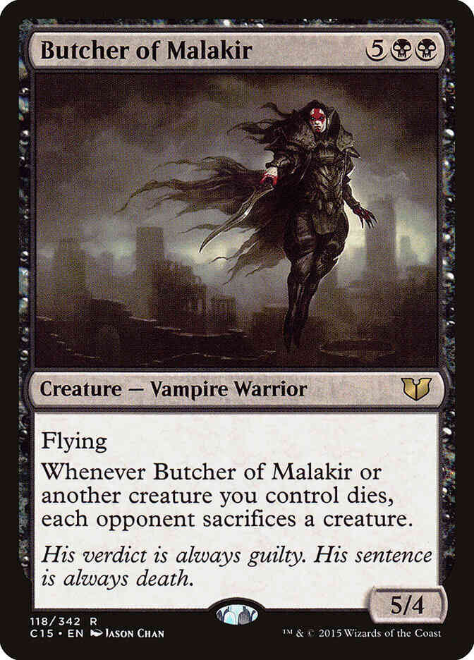 Butcher of Malakir [118] [Commander 2015] [Non-Foil]