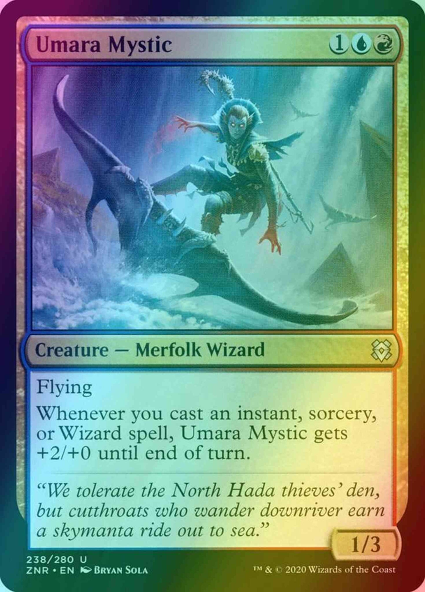 Umara Mystic [238] [Zendikar Rising] [Foil]