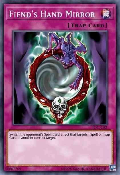 Fiend's Hand Mirror - IOC-102 - Common - 1st Edition