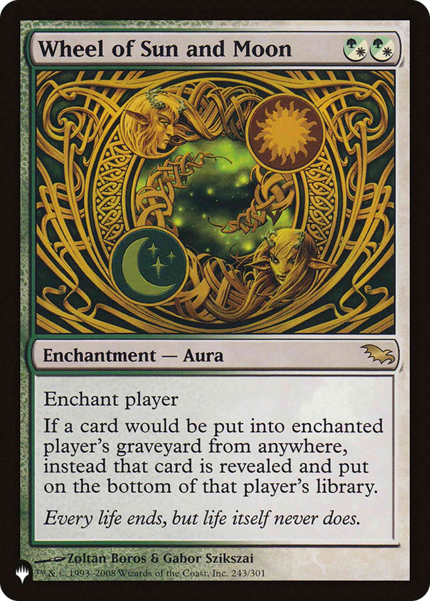 Wheel of Sun and Moon [SHM-243] [The List] [Non-Foil]