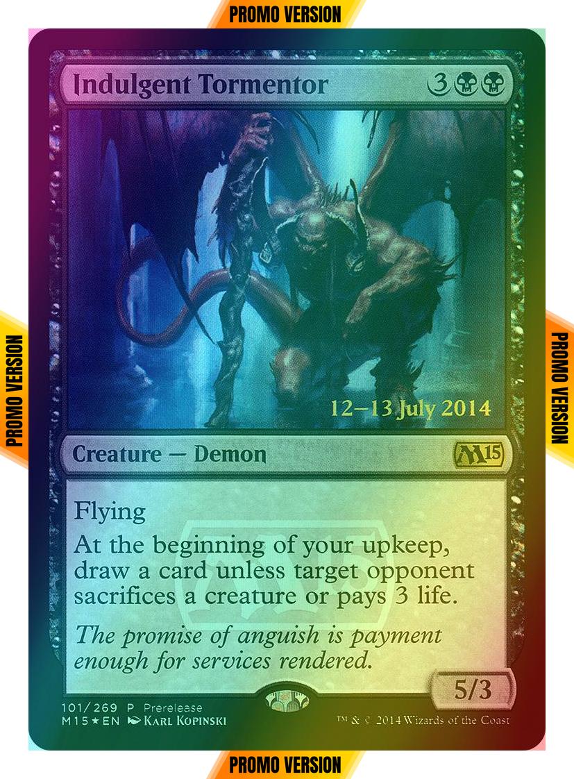 Indulgent Tormentor [101] [Magic 2015 Promos] [Foil]