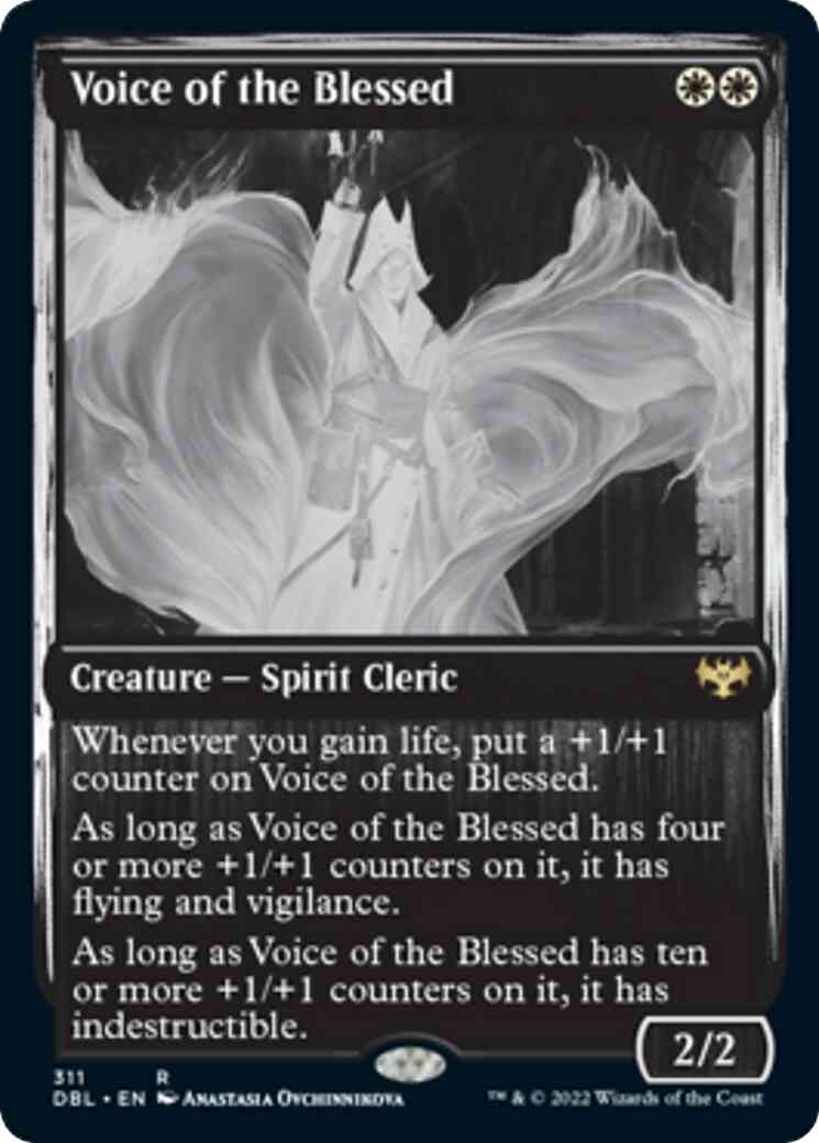 Voice of the Blessed [311] [Innistrad: Double Feature] [Non-Foil]