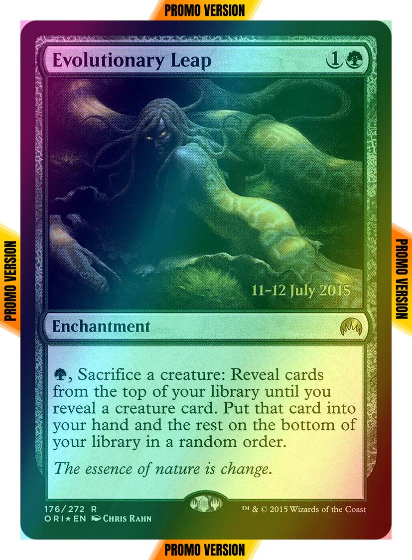 Evolutionary Leap [176s] [Magic Origins Promos] [Foil]