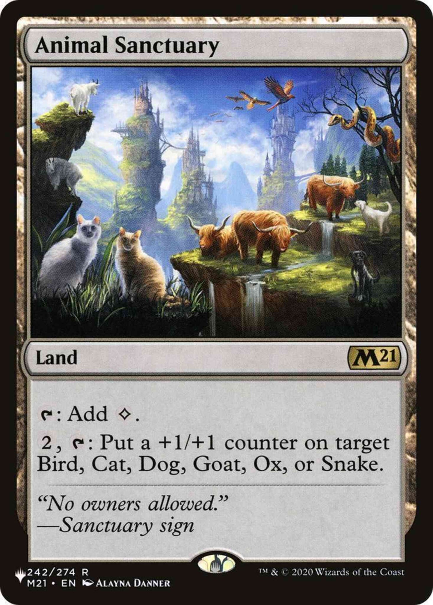 Animal Sanctuary [M21-242] [The List] [Non-Foil]