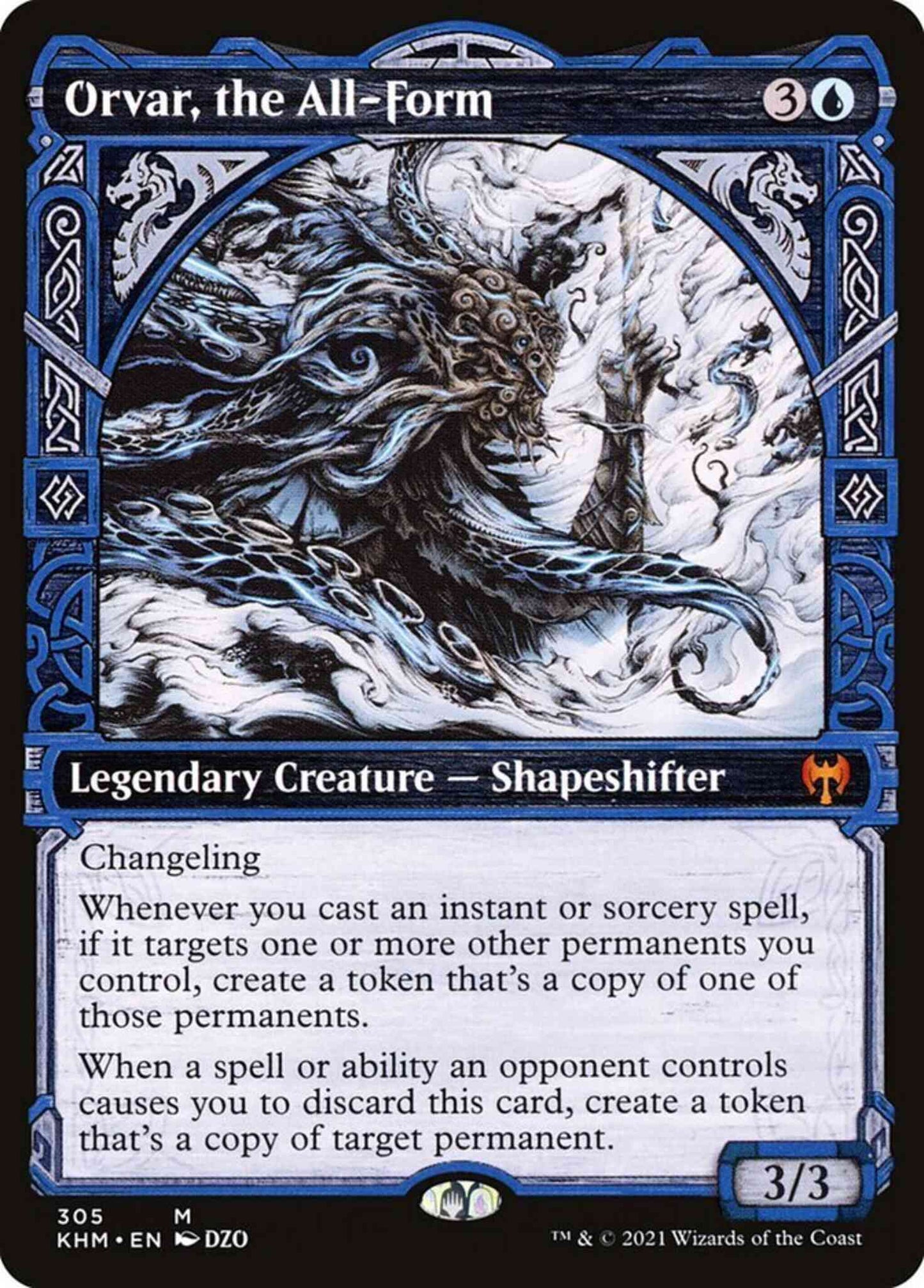 Orvar, the All-Form [305] [Showcase] [Kaldheim] [Non-Foil]