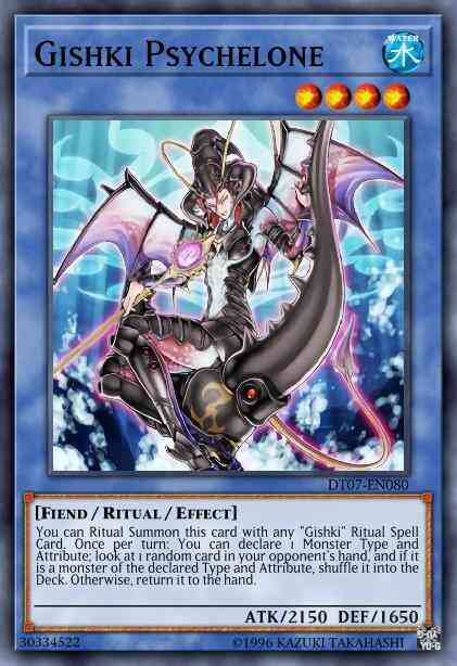 Gishki Psychelone - DT07-EN080 - Duel Terminal Super Parallel Rare - Duel Terminal