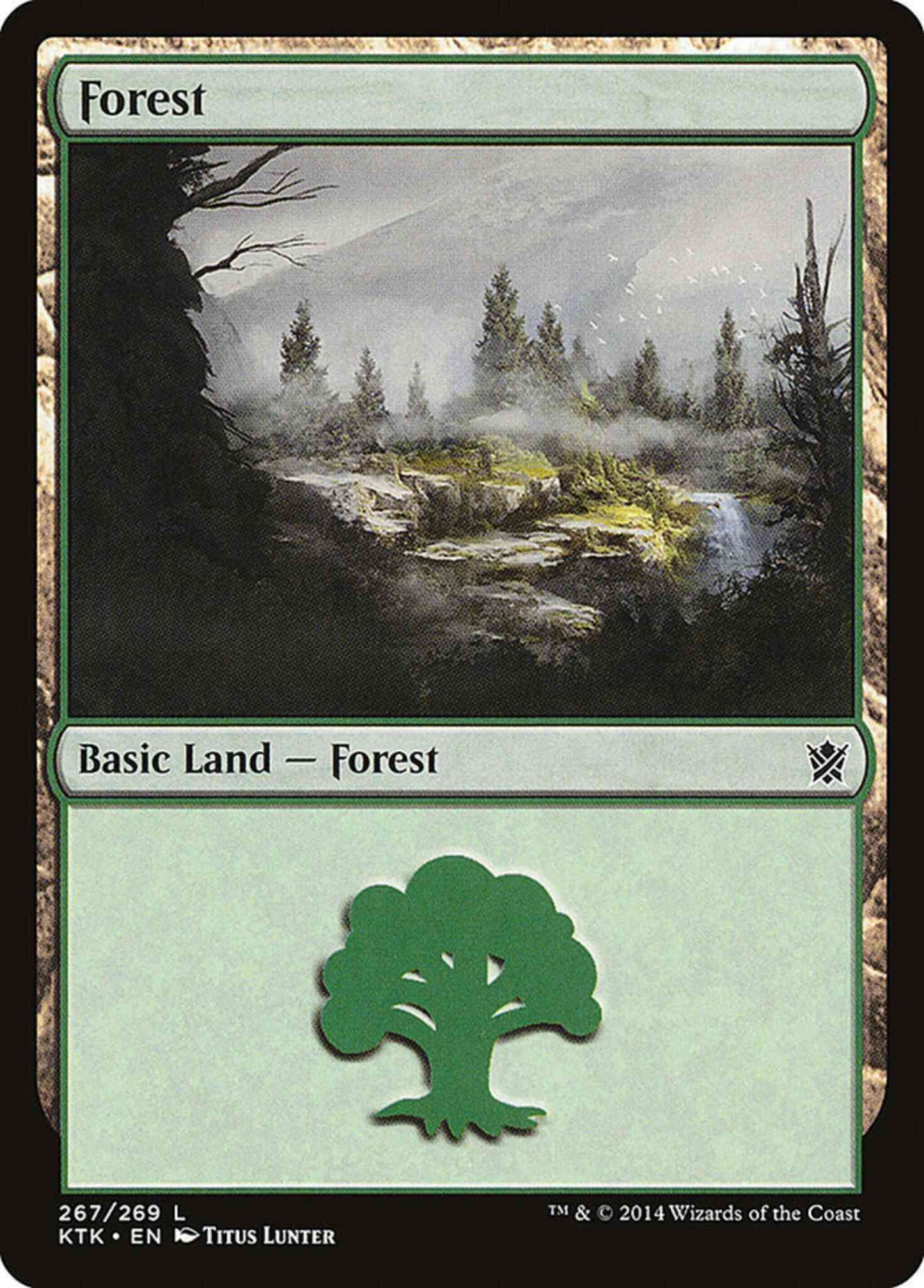Forest [267] [Khans Of Tarkir] [Non-Foil]