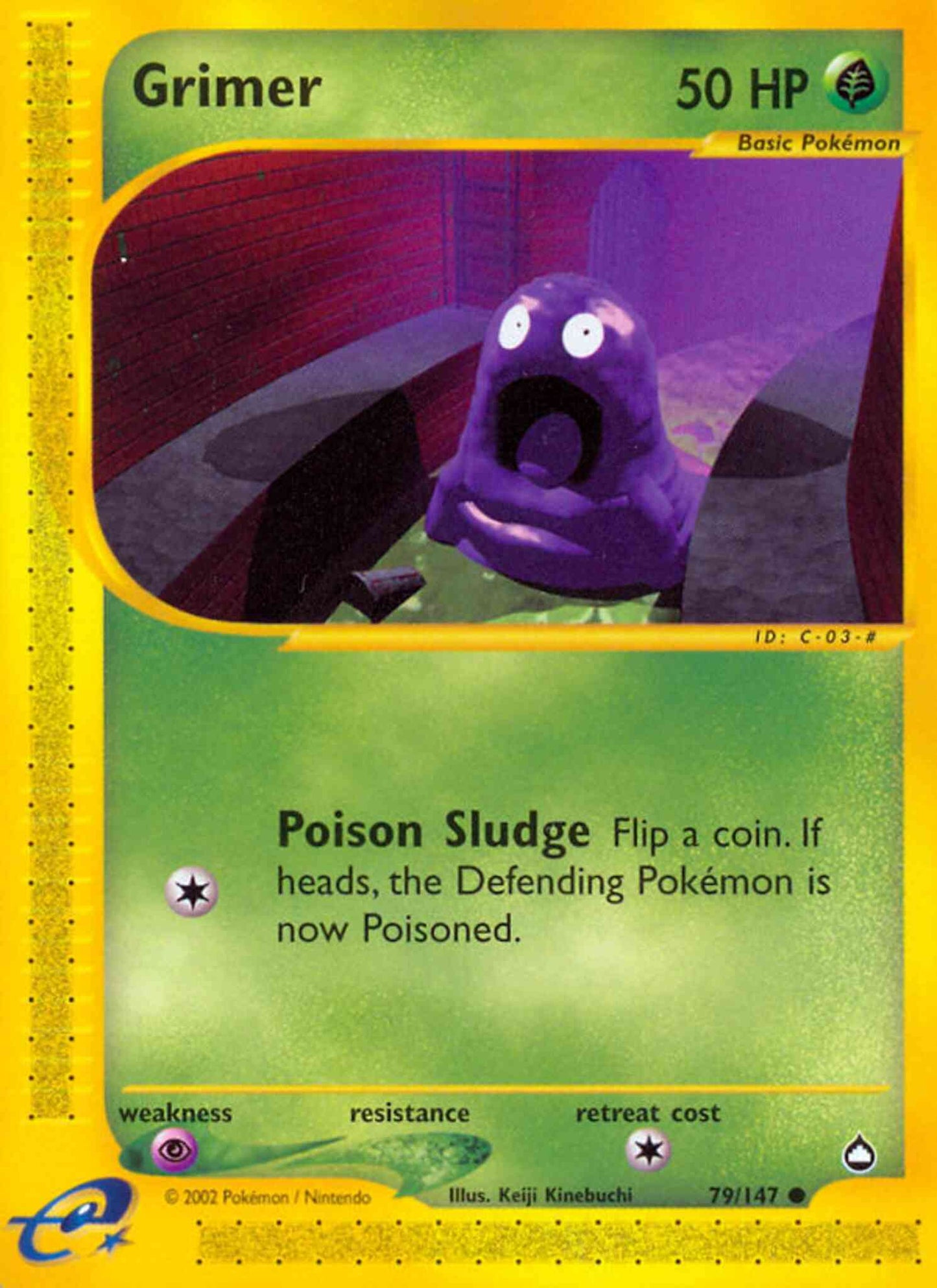Grimer - 79/147 - Common [ecard2-79] [Reverse Holo]