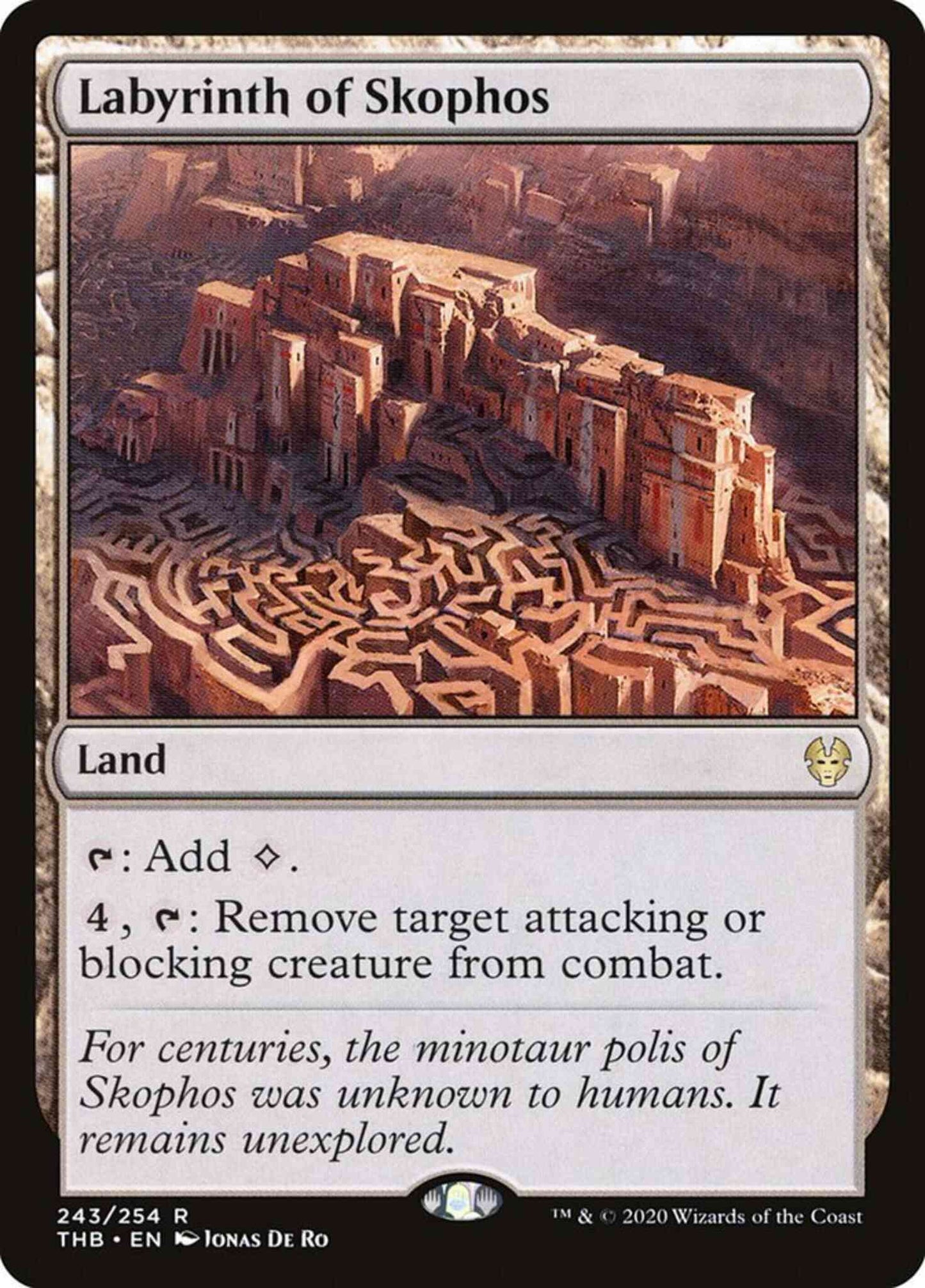 Labyrinth of Skophos [243] [Theros Beyond Death] [Non-Foil]