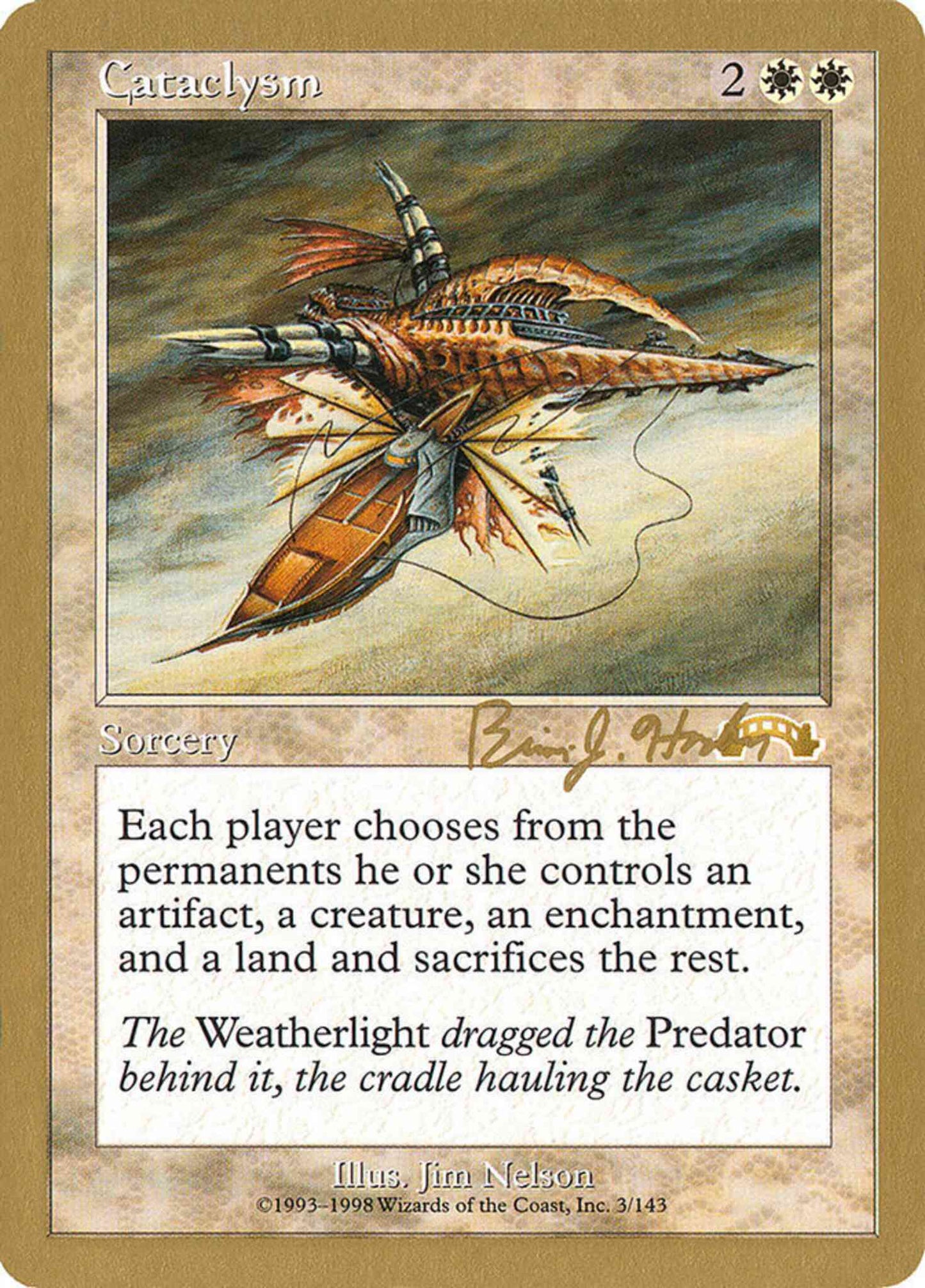 Cataclysm [bh3] [World Championship Decks 1998] [Non-Foil]