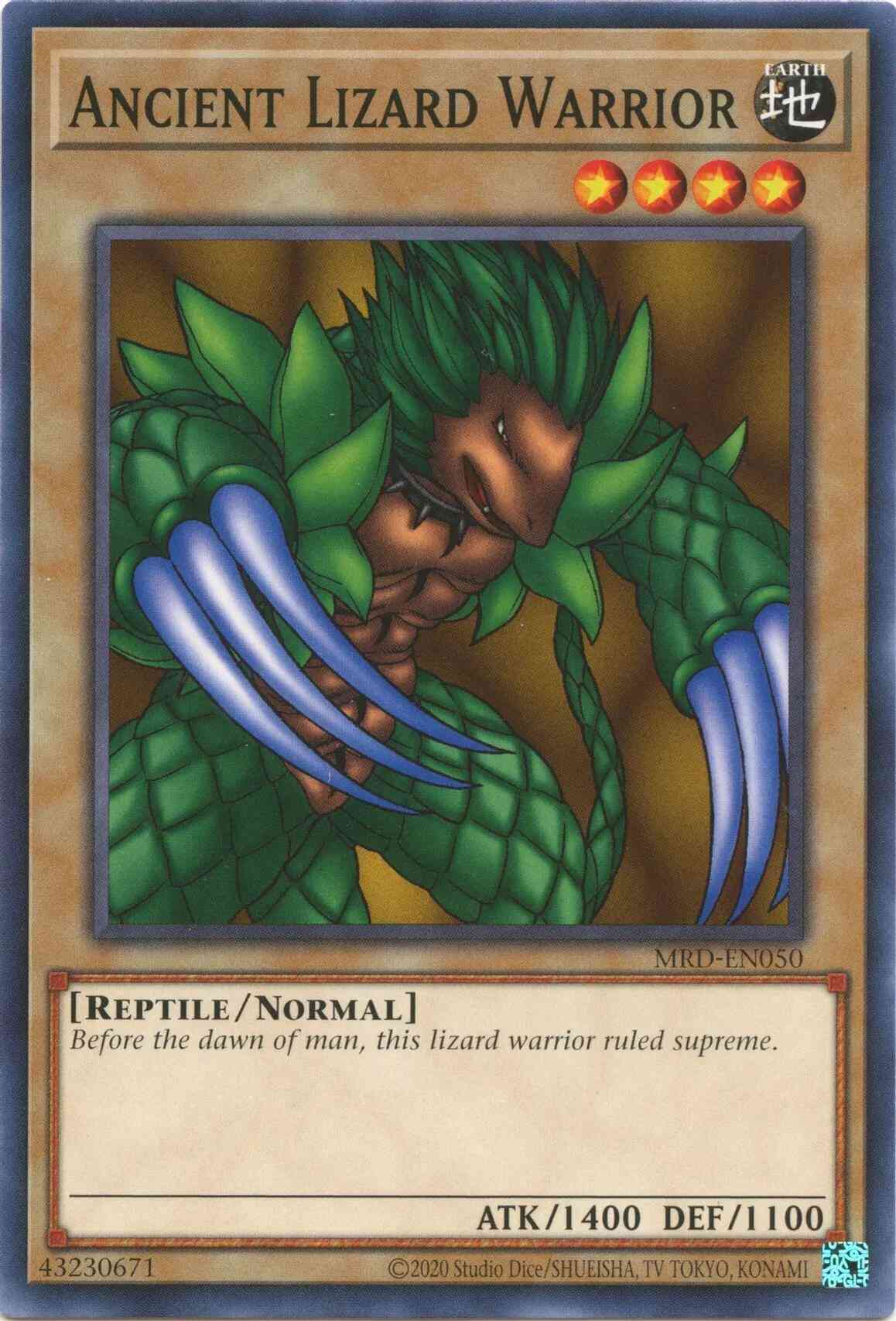 Ancient Lizard Warrior - 25th Anniversary - MRD-EN050 - Common - Unlimited