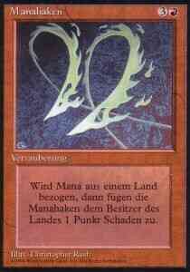 Manabarbs - German [165] [Foreign Black Border: German] [Non-Foil]