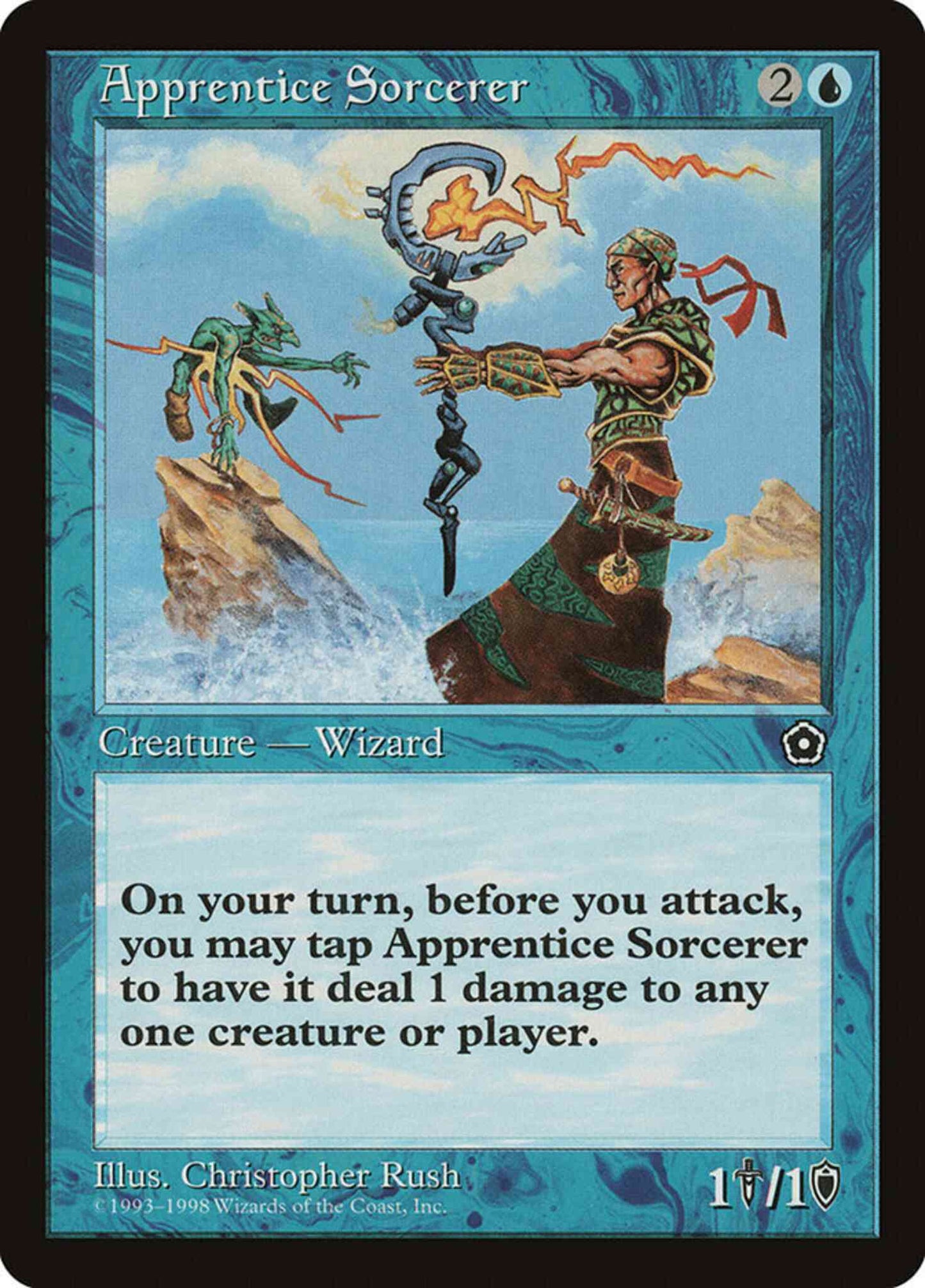Apprentice Sorcerer [32] [Portal Second Age] [Non-Foil]