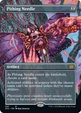 Pithing Needle [397] [Borderless] [Double Masters 2022] [Non-Foil]