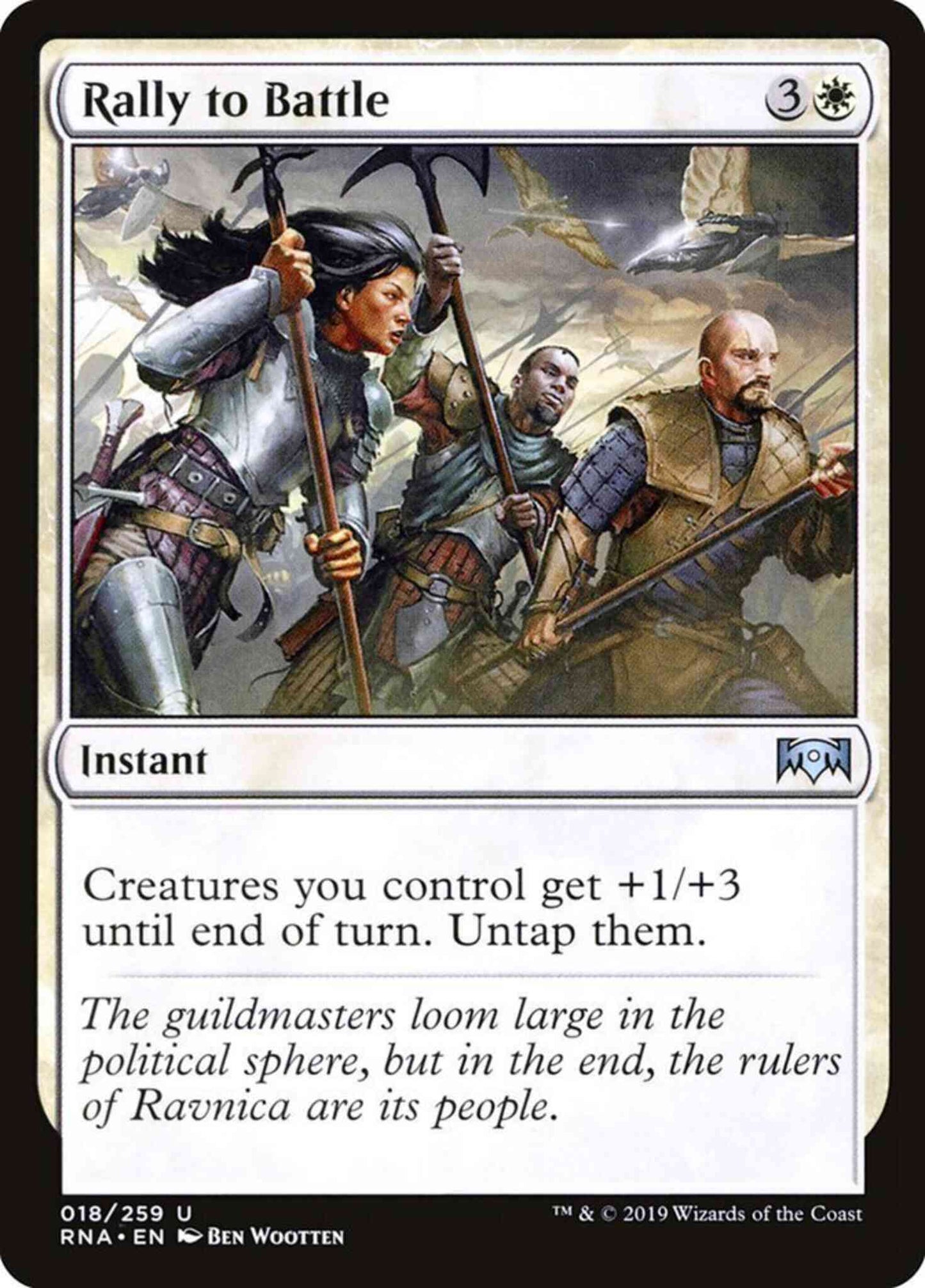 Rally to Battle [18] [Ravnica Allegiance] [Non-Foil]