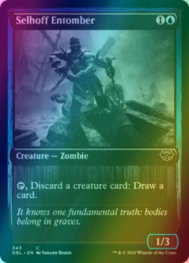 Selhoff Entomber [343] [Innistrad: Double Feature] [Foil]