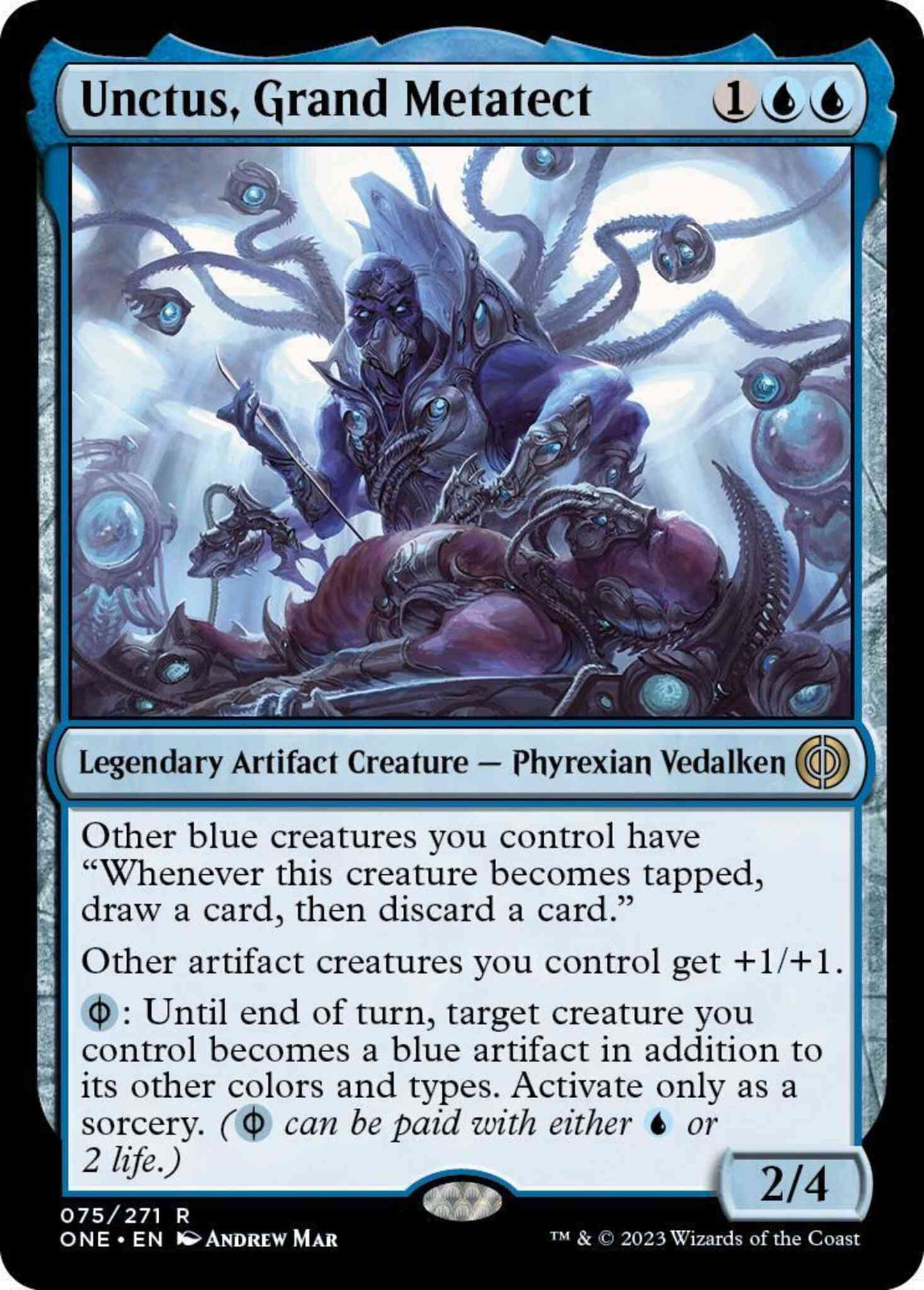 Unctus, Grand Metatect [75] [Phyrexia: All Will Be One] [Non-Foil]
