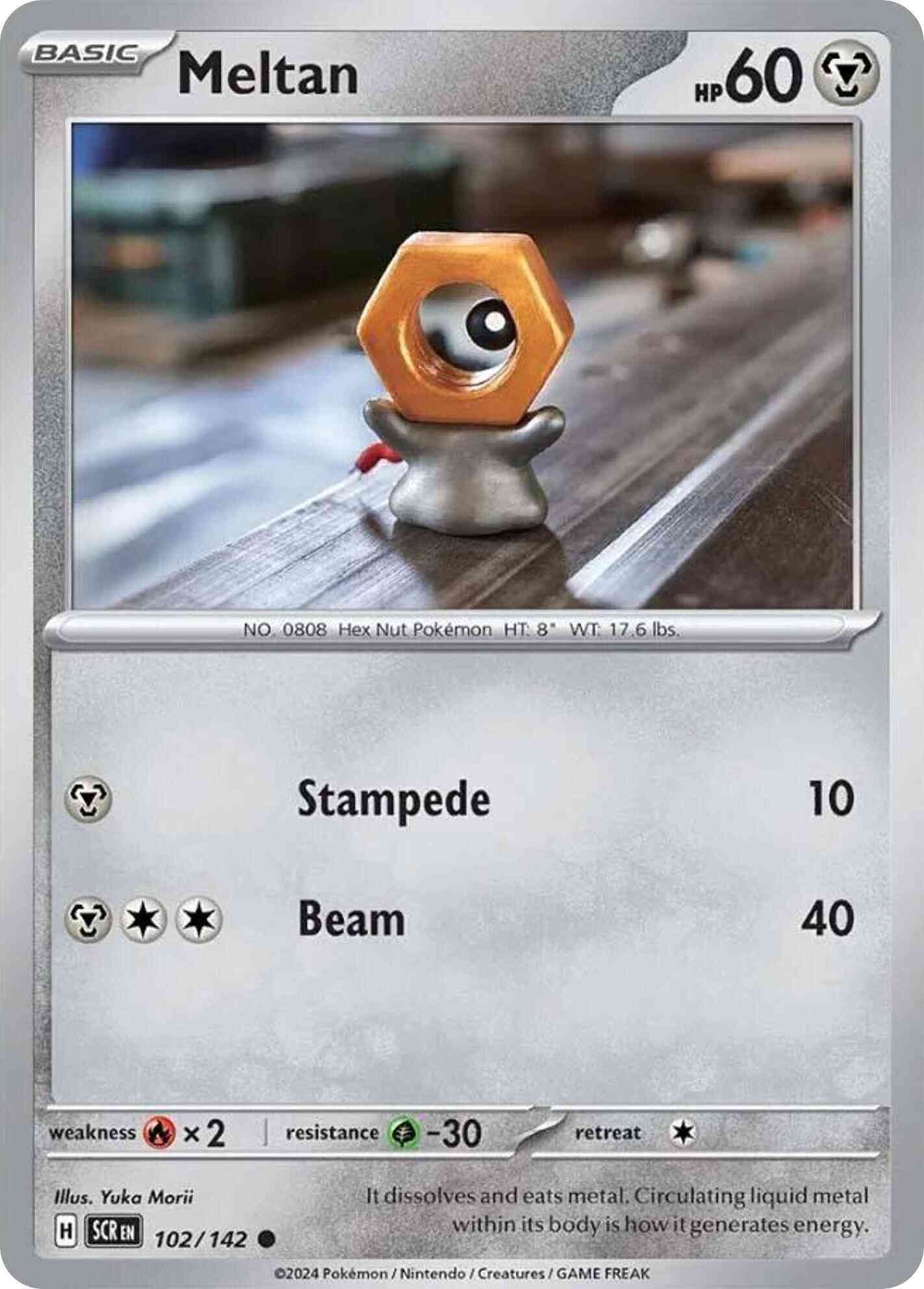 Meltan - 102/142 - Common [sv07-102] [Non-Holo]