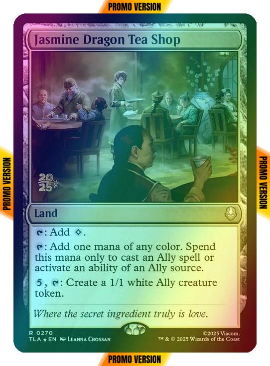 Jasmine Dragon Tea Shop [270s] [Prerelease] [Avatar: The Last Airbender: Promos] [Foil]